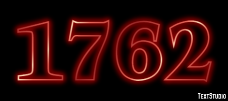 1762 Texteffekt