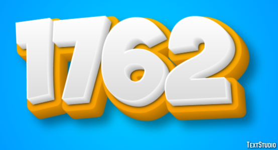 1762 Texteffekt