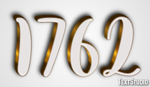 1762 Texteffekt