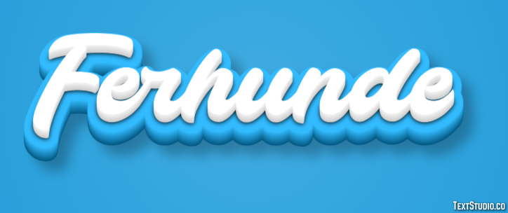 Ferhunde テキスト効果