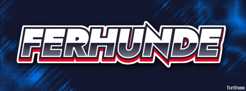 Ferhunde テキスト効果