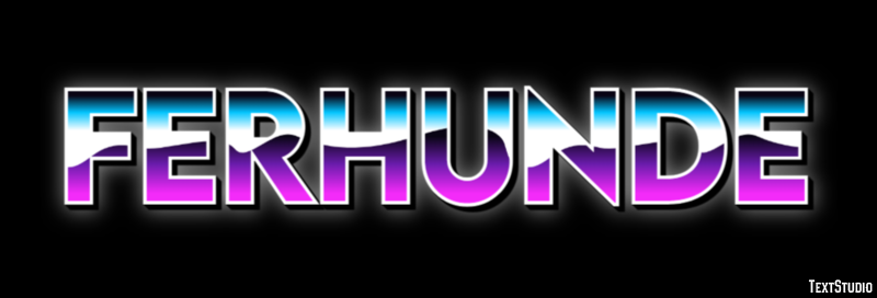 Ferhunde テキスト効果