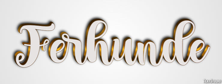 Ferhunde テキスト効果