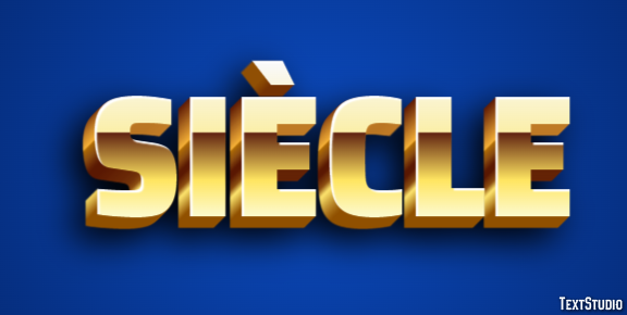 Siècle Effet de Texte