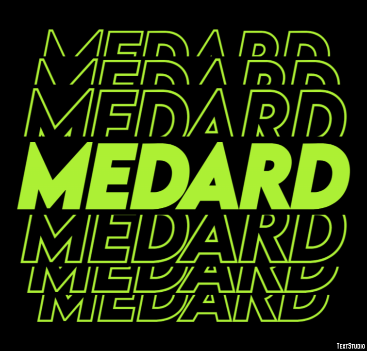 Medard Efekt tekstowy