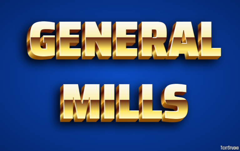 General Mills テキスト効果