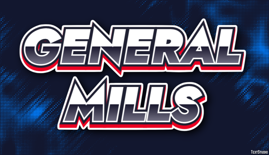 General Mills Эффект текста
