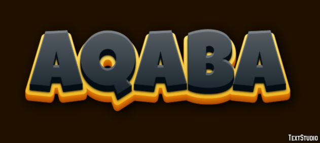 Aqaba Efekt tekstowy