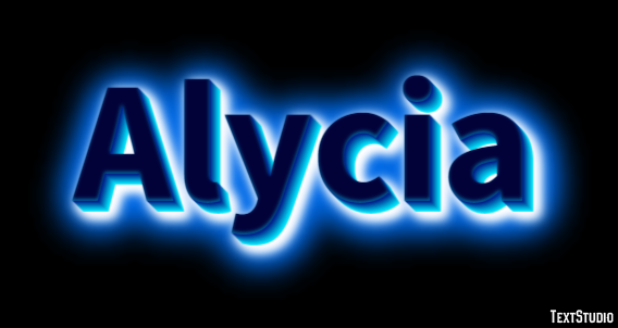 Alycia Text Effect