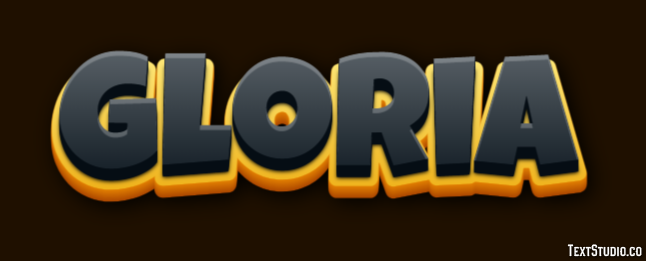 Gloria Text Effect