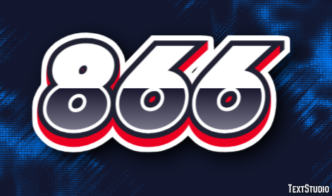 866 Text Effect