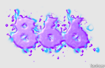 866 Text Effect