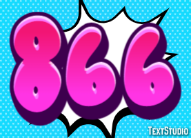 866 Text Effect
