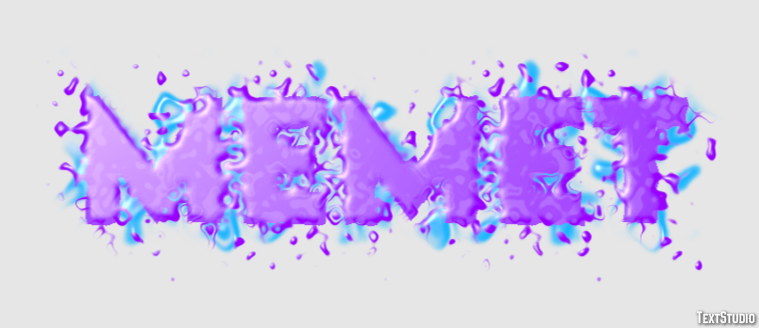 Memet Efeito de texto