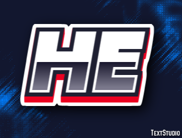 He Text effect