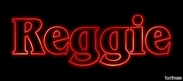 Reggie Text effect