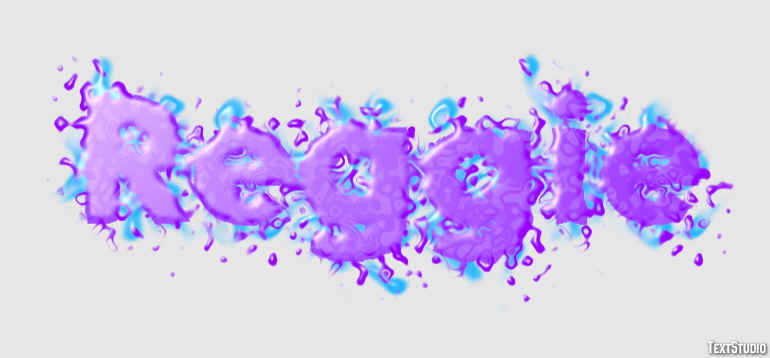 Reggie Text effect