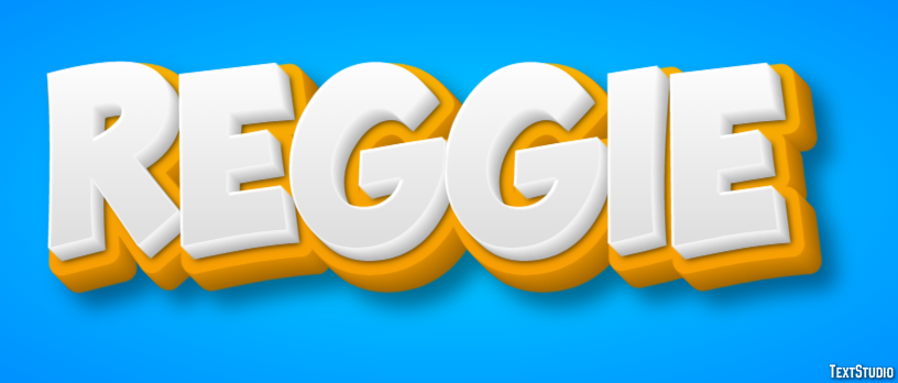 Reggie Text effect