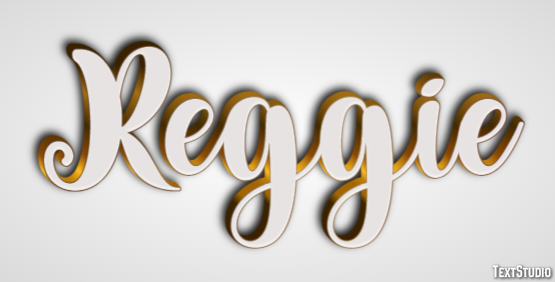 Reggie Text effect