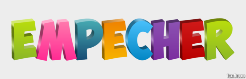 Empêcher Effet de Texte