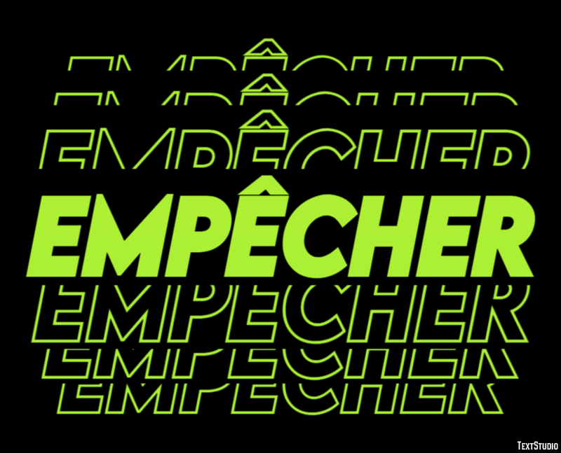 Empêcher Effet de Texte
