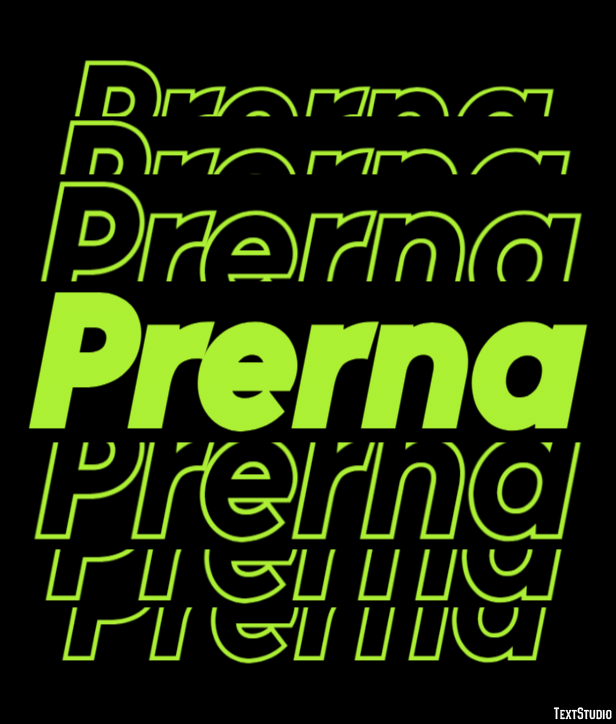 Prerna Text Effect
