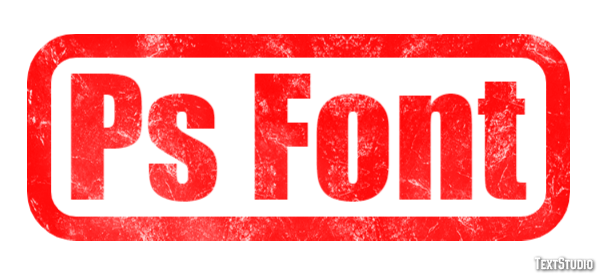 Ps Font Эффект текста