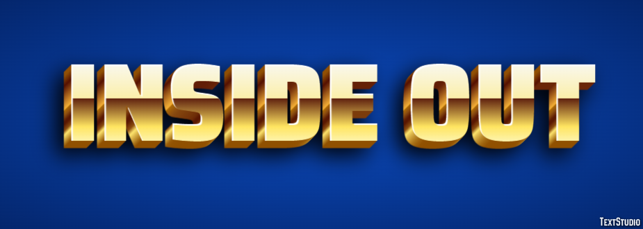 Inside Out Tekst effect
