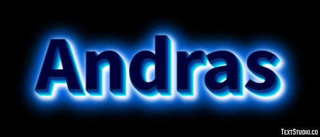 Andras Text effect