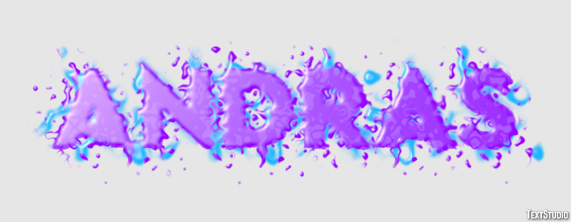 Andras Text effect