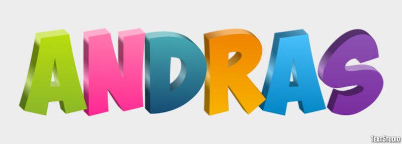 Andras Text Effect