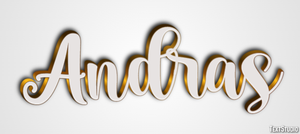 Andras Text effect