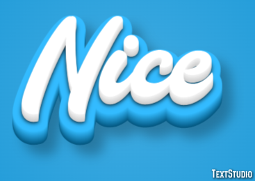 Nice Tekst effect