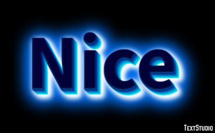 Nice Tekst effect