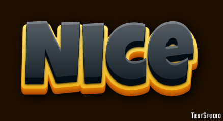 Nice Tekst effect