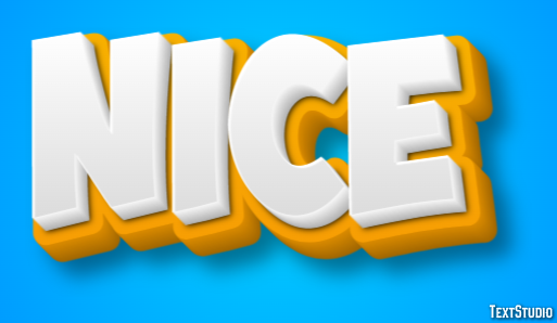 Nice Tekst effect