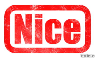 Nice Tekst effect