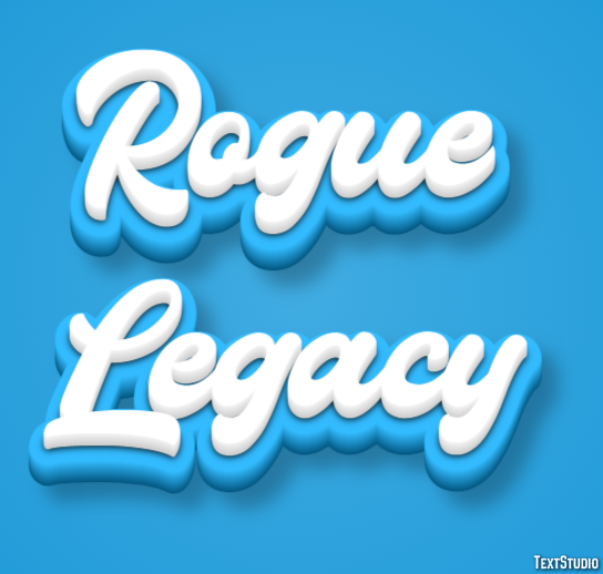 Rogue Legacy Texteffekt