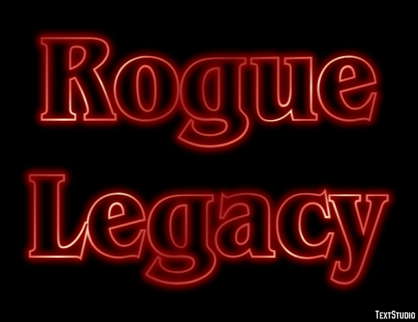Rogue Legacy テキスト効果