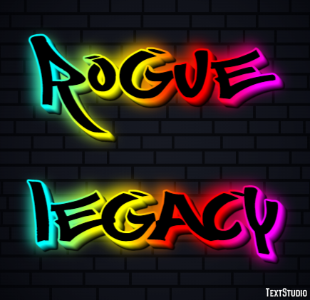 Rogue Legacy Effetto testo