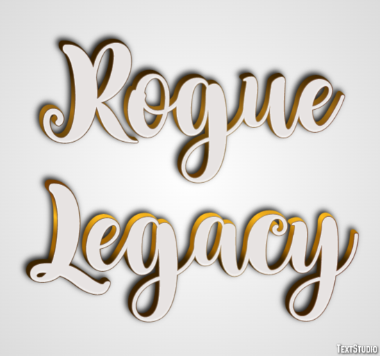 Rogue Legacy Effetto testo