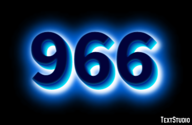 966 Text Effect