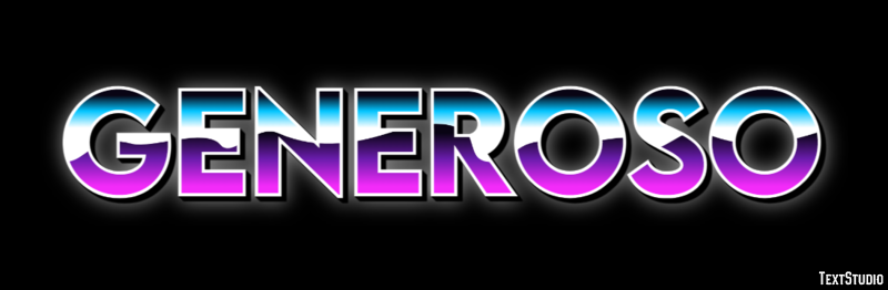 Generoso Efecto de Texto