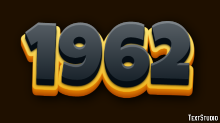 1962 Text Effect