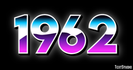 1962 Text Effect