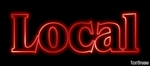 Local Text Effect