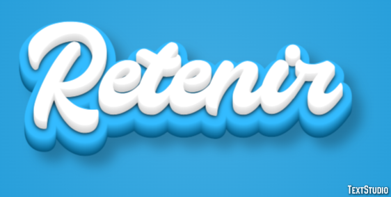 Retenir Effet de texte