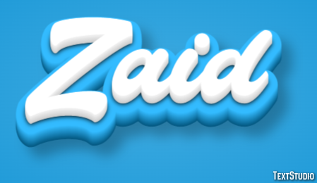 Zaid Text Effect