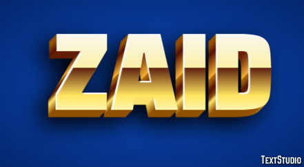 Zaid Texteffekt