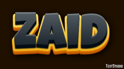 Zaid Texteffekt
